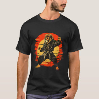 Kickboksen Leeuw Taekwondo Mma Judo Kunstwerk Mart T-shirt