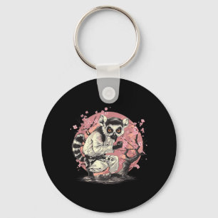 Kickboksen Lemur Taekwondo Karate MMA Grappig Sleutelhanger