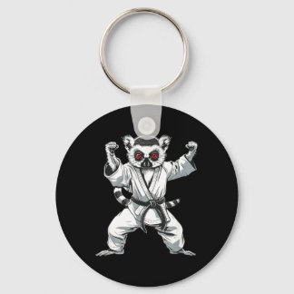 Kickboksen Lemur Vechtkunst Karate Jiu-Jitsu MMA Sleutelhanger