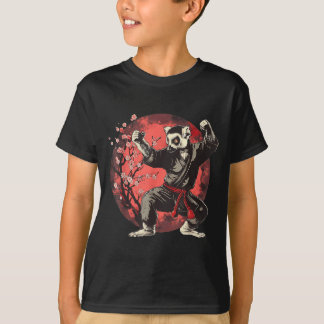 Kickboksen Lemur Vechtkunst Karate Jiu-Jitsu MMA T-shirt