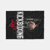 Kickboksen Leven Fleece Deken (Voorkant (Horizontaal))