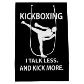 Kickboksen Martial Arts Bokser Kickboksen Medium Cadeauzakje (Achterkant)