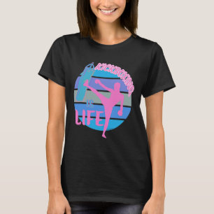 Kickboksen Martial Arts Bokser Meisjes Kickboksen T-shirt