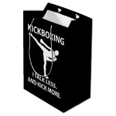 Kickboksen Martial Arts Boxer Kickboksen Medium Cadeauzakje (Achterkant Gekanteld)