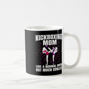 Kickboksen Moeder Kunst Voor Moeder Vrouwen Kickbo Koffiemok