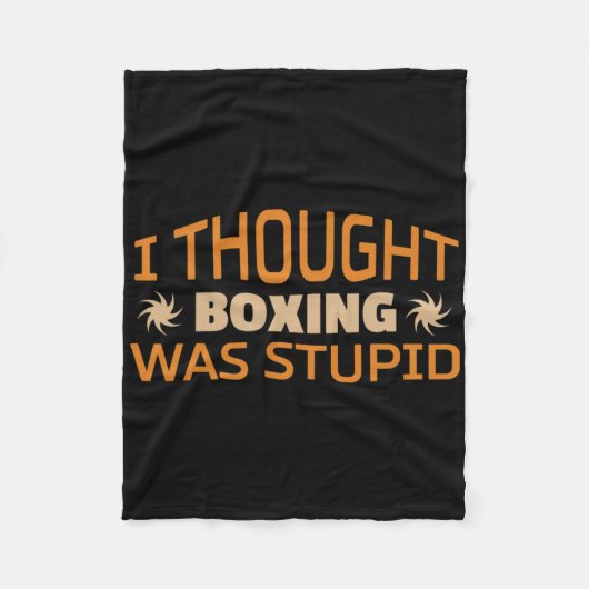 Kickboksen Muay Thai Boksen _1 Fleece Deken (Voorkant)