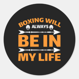 Kickboksen Muay Thai Boksen Ronde Sticker