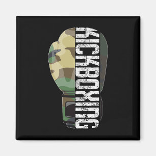 Kickboksen Muay Thai Fitness Boksen Camouflage Glo Magneet