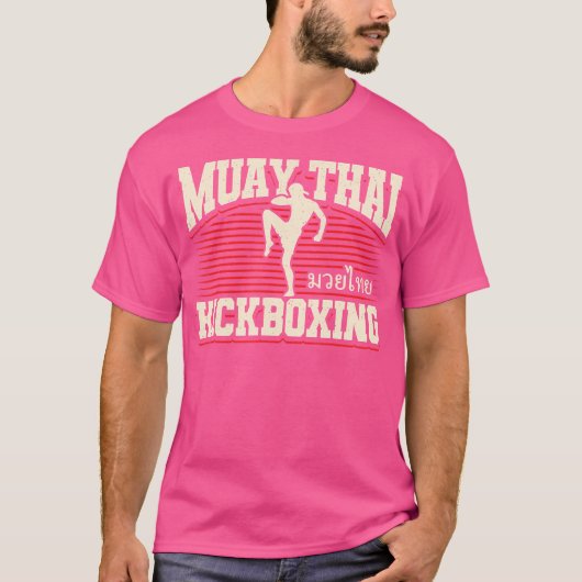 Kickboksen Muay Thai Kickboksen T-shirt (Voorkant)