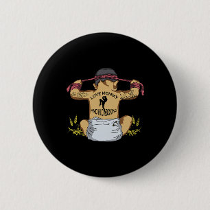 Kickboksen Muay Thai Training Fitness Door Byby Lo Ronde Button 5,7 Cm