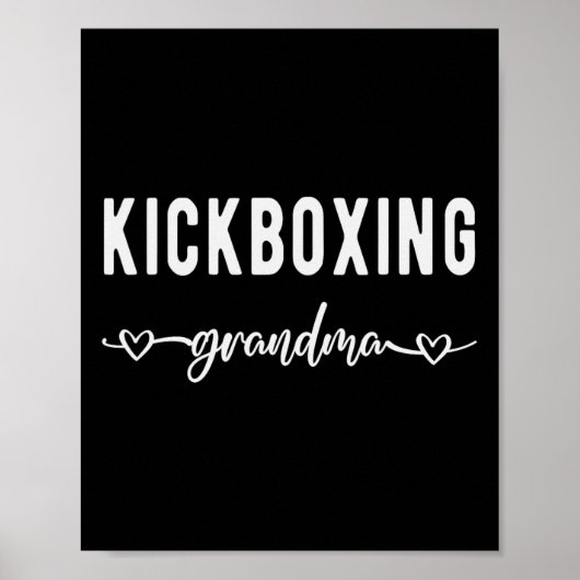 Kickboksen Oma Trots Kickboksen Oma Poster (Voorkant)