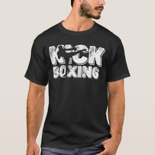 Kickboksen Onbezorgde Krijger Mentaliteit T-shirt
