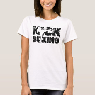 Kickboksen Onbezorgde Krijger Mentaliteit T-shirt