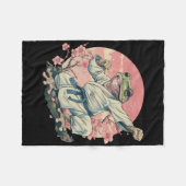 Kickboksen Sakura Jiu-jitsu Judo Mma Toad Taekwond Fleece Deken (Voorkant (Horizontaal))