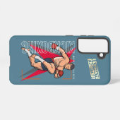 Kickboksen | samsung galaxy hoesje (Achterkant horizontaal)