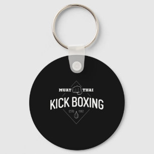 Kickboksen Shirt Muay Thai Boxer Martial Arts T-sh Sleutelhanger