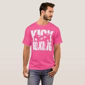 Kickboksen TMen doen kickboksen voor kickboxers T-shirt (Voorkant volledig)