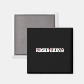 Kickboksen Vechtkooi Gevecht Training Magneet (Voorkant / Achterkant)