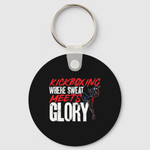 Kickboksen Waar Zweet En Glorie Samenkomen Kickbok Sleutelhanger