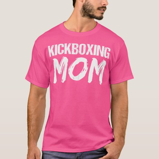 Kickboksen Workout Kickboksen Mom T-shirt (Voorkant)