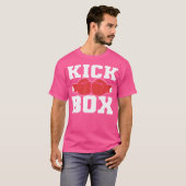 Kickbokser I Kickbox I Kickboksen I Kickboksen T-shirt (Voorkant volledig)