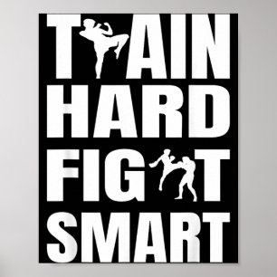 Kickbokser Kickboksen Muay Thai Thaiboksen MMA Poster