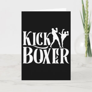Kickbokser Kickbox Kick Boksen Kickboksen Vechtkun Kaart