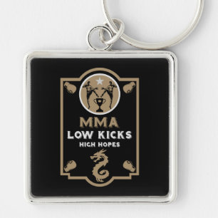 Kickbokser Muay Thai Sport Sleutelhanger