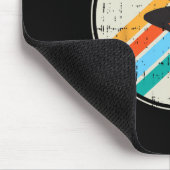 Kickbokser Silhouet Retro Martial-arts G Muismat (Hoek)
