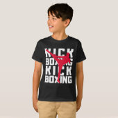Kickbokser  t-shirt (Voorkant volledig)