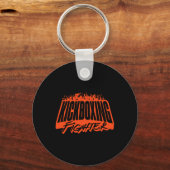 Kickbokser, Training, Sportkleding, Boksen, Sleutelhanger (Voorkant)