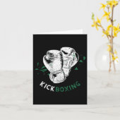 Kickbokshandschoenen Kaart (Gele Bloem)