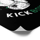 Kickbokshandschoenen Poster (Hoek)