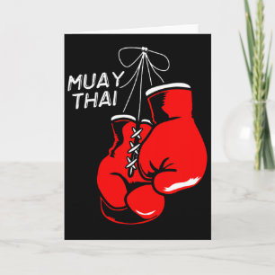 Kickbokshandschoenen Thai Boxing Muay Thai Handsch Kaart