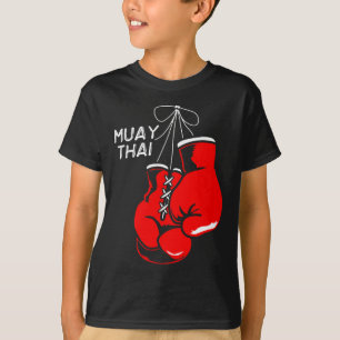 Kickbokshandschoenen Thai Boxing Muay Thai Handsch T-shirt