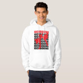 Kickbokshoodie Hoodie (Voorkant volledig)