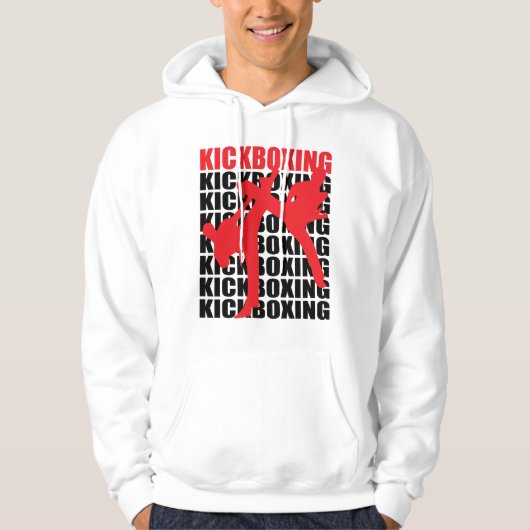 Kickbokshoodie Hoodie (Voorkant)