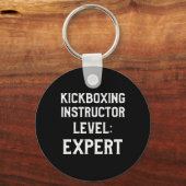 Kickboksinstructeur Kickbokstraining _2 Sleutelhanger (Voorkant)