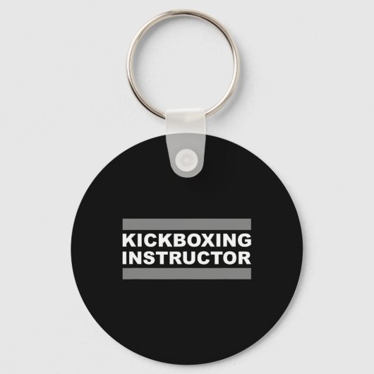 Kickboksinstructeur sleutelhanger (Voorkant)