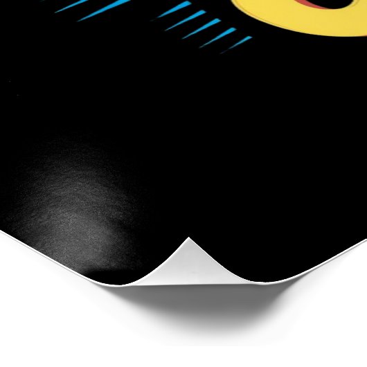 kickbokskampioen perfect poster (Hoek)