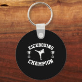 Kickbokskampioen sleutelhanger (Voorkant)
