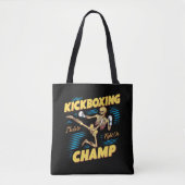 kickbokskampioen tote bag (Voorkant)