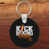 Kickbokskoningin Kickboxer Workout Grafisch Sleutelhanger (Voorkant)