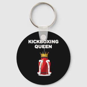 Kickbokskoningin Meisjes Kickboksen Dames Kickboks Sleutelhanger