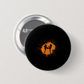 Kickbokskunst sport  ronde button 5,7 cm (Voorkant /achterkant)
