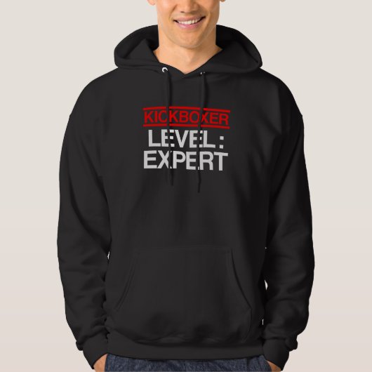 Kickboksniveau Kickbokstraining Hoodie (Voorkant)