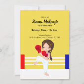 Kickbokssport Kaart (Voorkant)