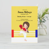 Kickbokssport Kaart (Staand voorkant)