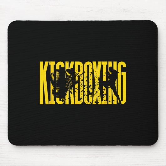 Kickbokstechniek muismat (Voorkant)