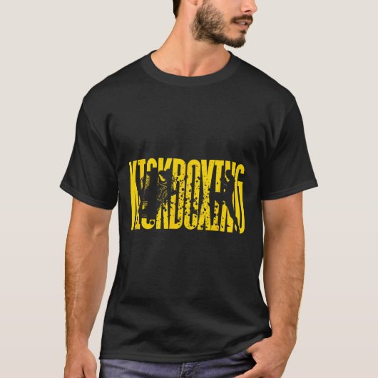 Kickbokstechniek t-shirt (Voorkant)